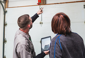 Precision Tech Performing Balance Test as Part of Safety Inspection